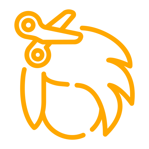 Kids haircut icon