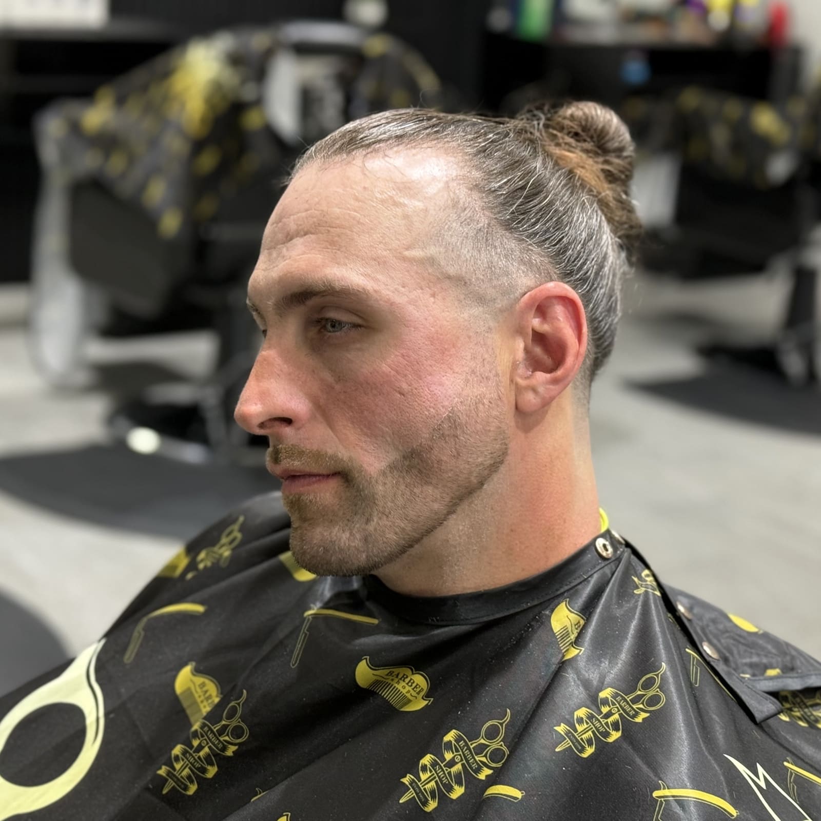 Adult before haircut