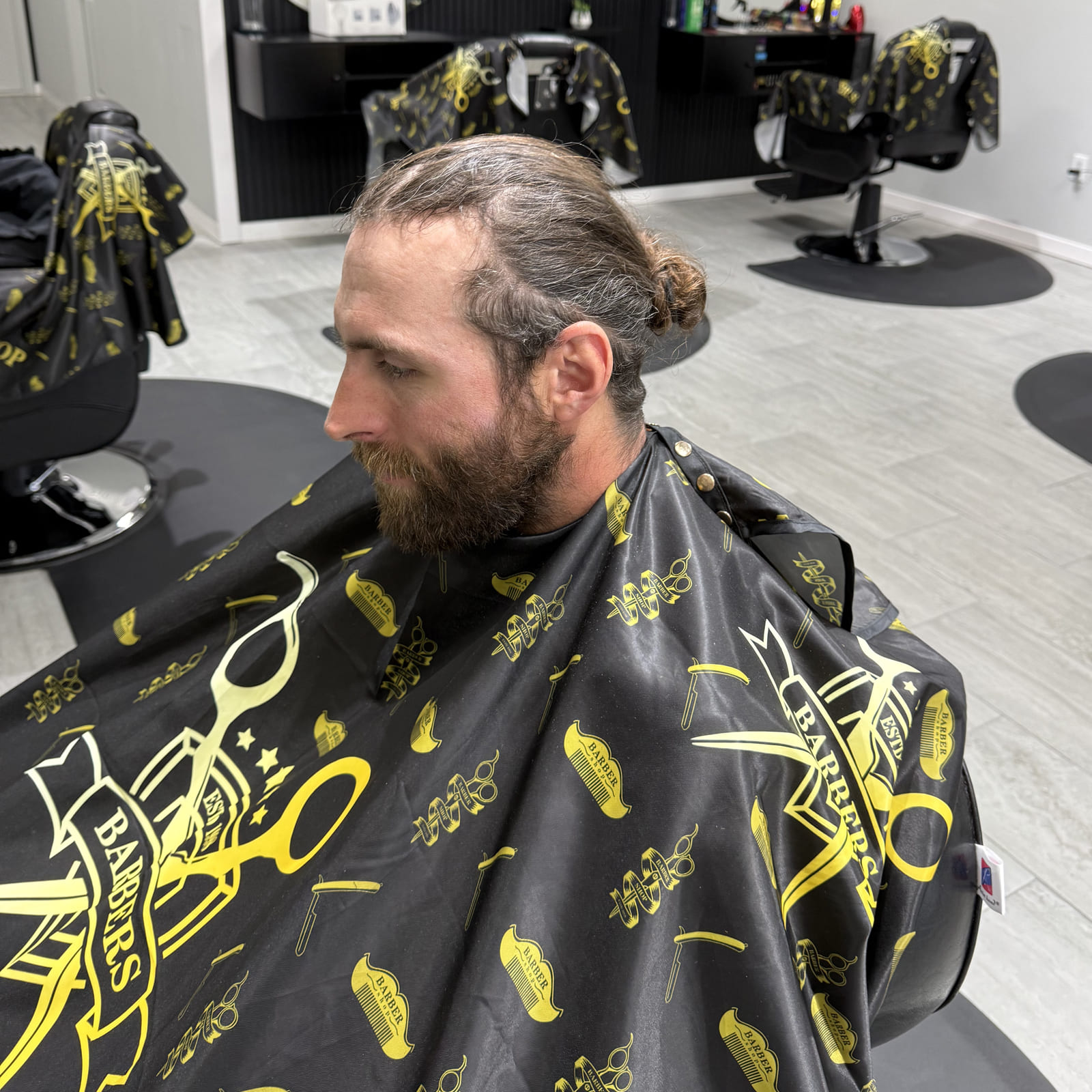 Adult before haircut